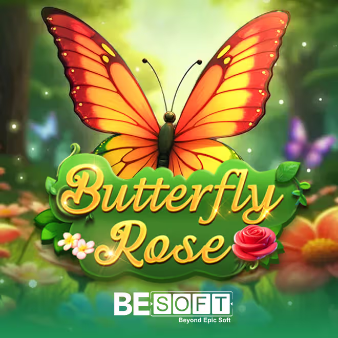 butterfly-rose